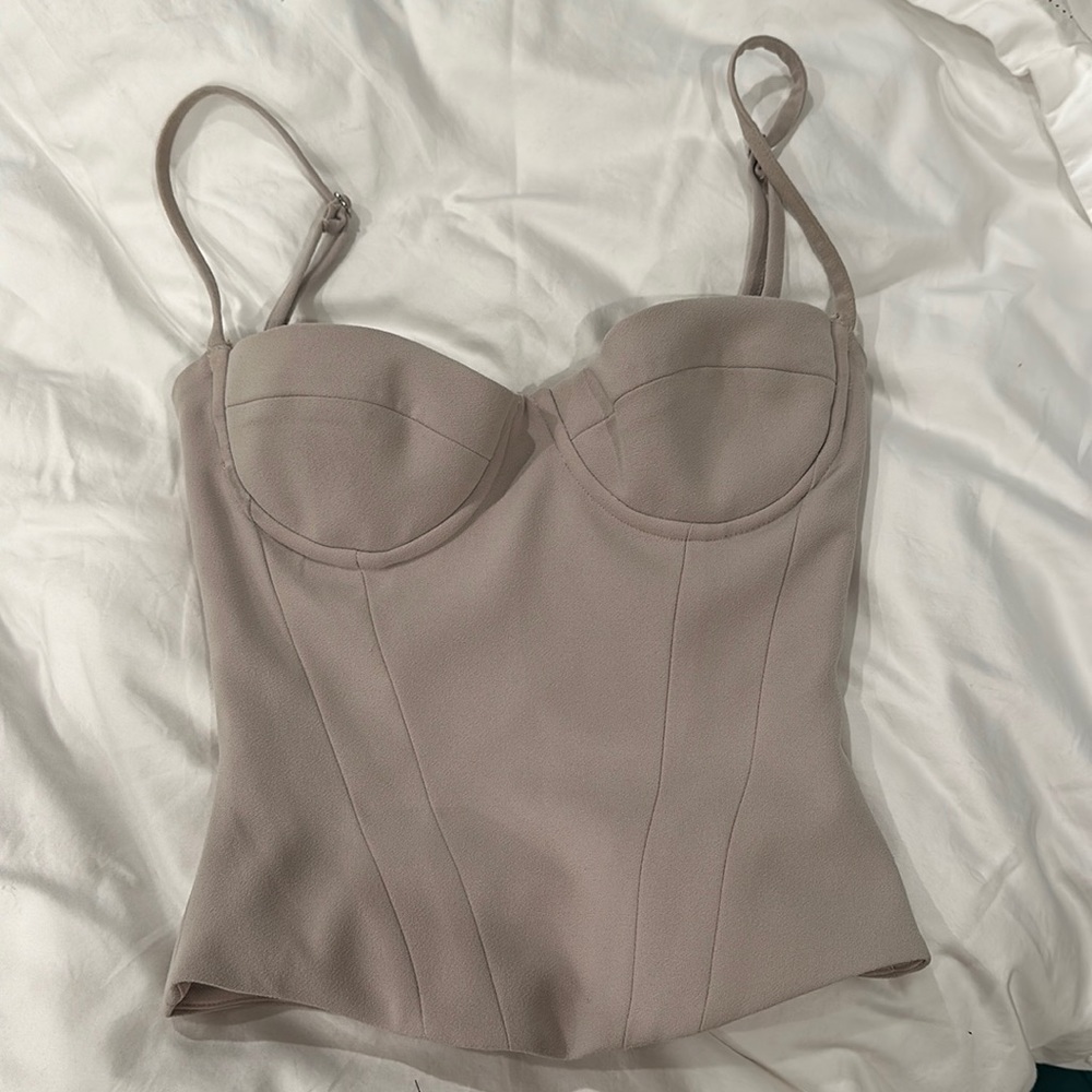 House of CB Mauve Bustier Shanna Corset NWOT